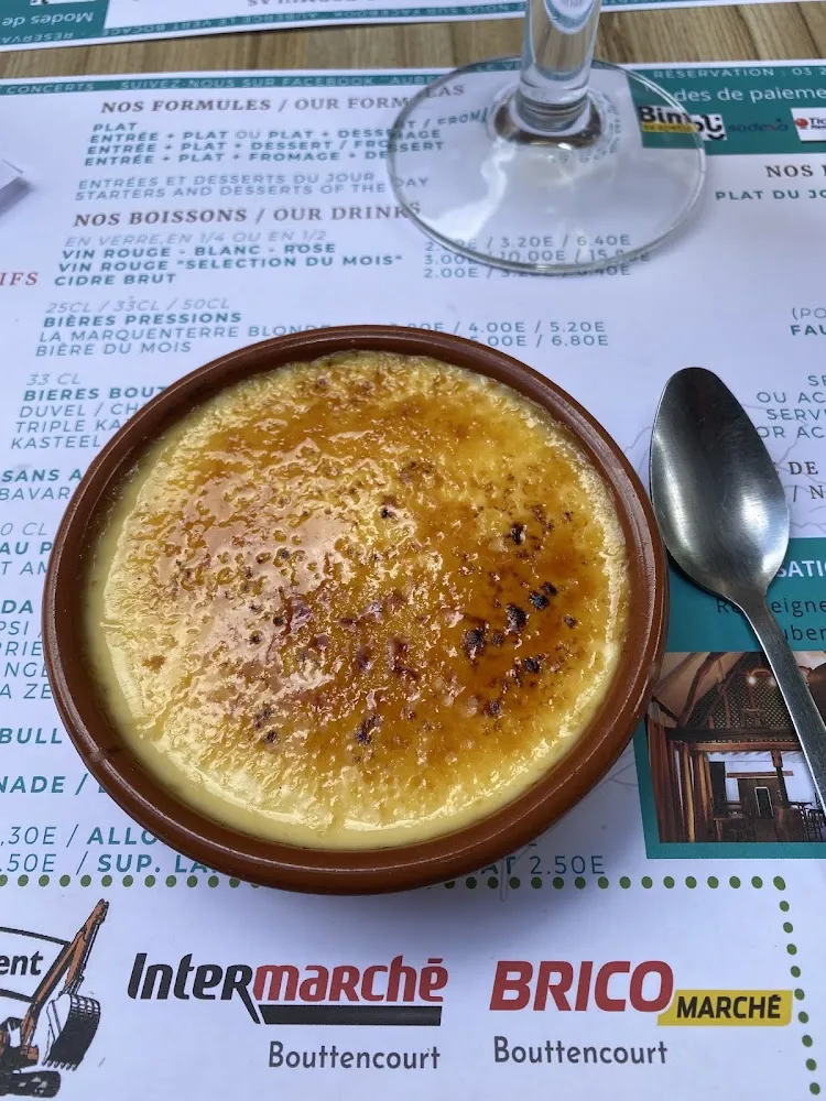 Dessert Crème Brûlée